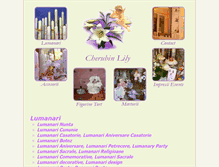 Tablet Screenshot of cherubinlily.ro